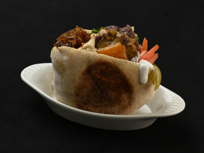 Pita Kefta Cheddar
