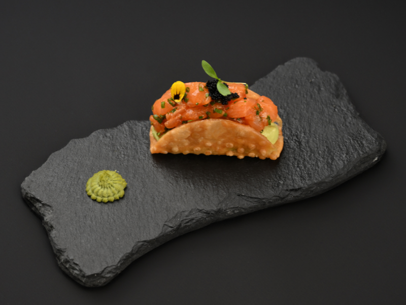 Tacos Saumon Epicé