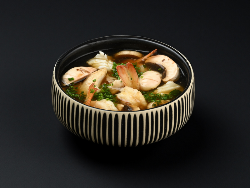 Soupe fruits de mer