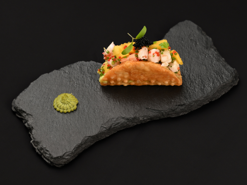 Tacos Crevettes à La Truffe