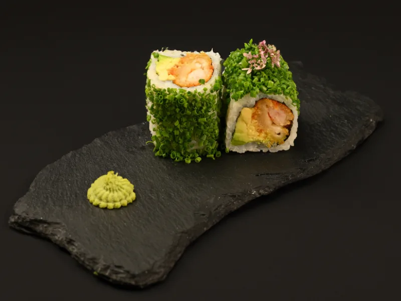 California Rolls Ebi Fry