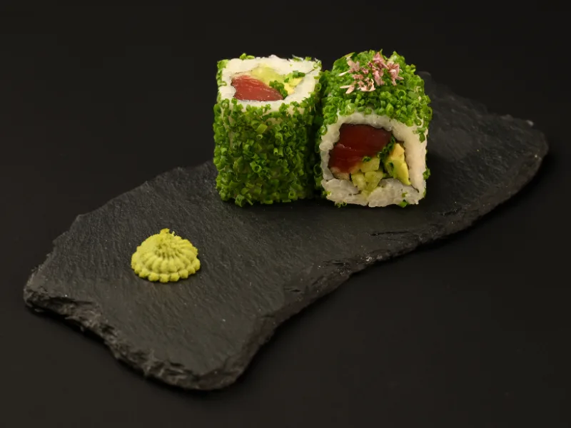 California Rolls Green Tuna